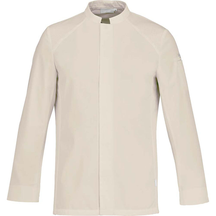 Men’s Long-Sleeved Chef Jacket Basil 2 - LAFONT CUISINE | MANELLI | Beige