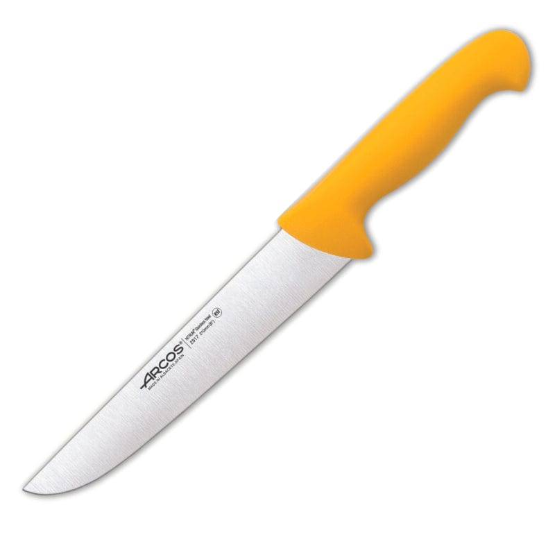 Butcher Knife Series 2900 8.27 inch Yellow - ARCOS -  by Arcos | MANELLI``