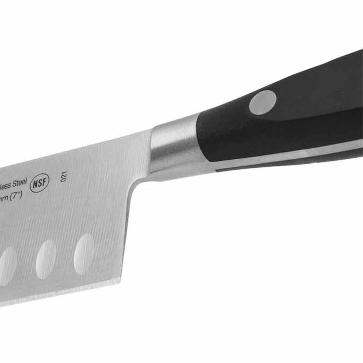 Santoku Knife Honeycomb Blade 7.09 inch Riviera Range - ARCOS -  by Arcos | MANELLI``