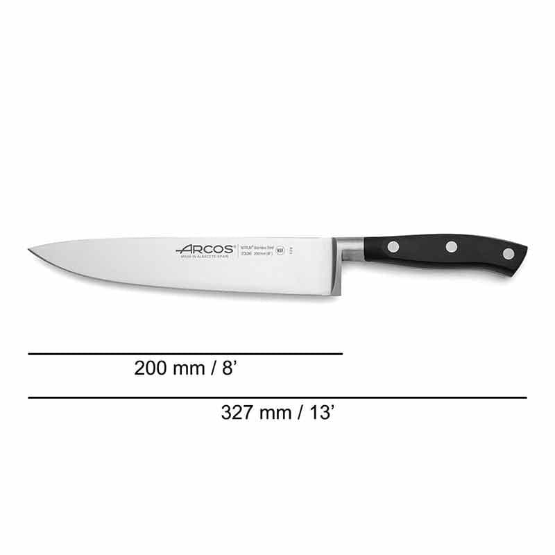 Riviera Range Chef's Knife 7.87 inch - ARCOS -  by Arcos | MANELLI``