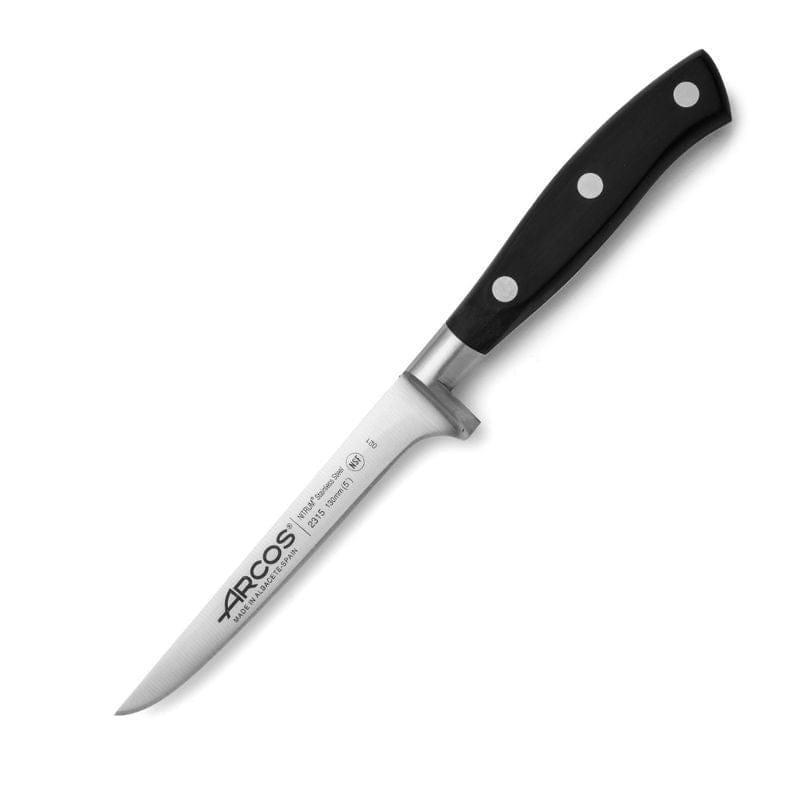 Riviera Series 5.12 inch Black Boning Knife - ARCOS -  by Arcos | MANELLI``