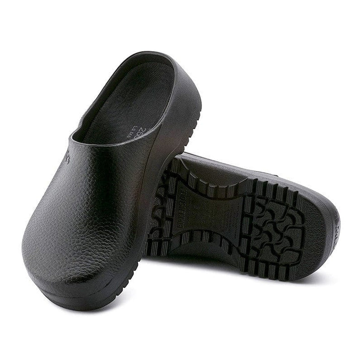 Black Super Birki Work Clogs - BIRKENSTOCK - Kitchen Shoes by Birkenstock | MANELLI``