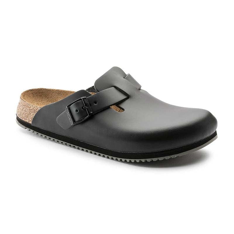 Mixed Work Clog Boston Super Grip Black - BIRKENSTOCK - Kitchen Shoes by Birkenstock | MANELLI``