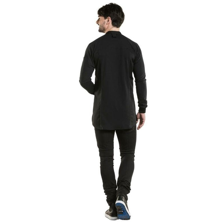 Black Centered Cut Kitchen Coat - Fratello - Chaud Devant -  by Chaud Devant | MANELLI``