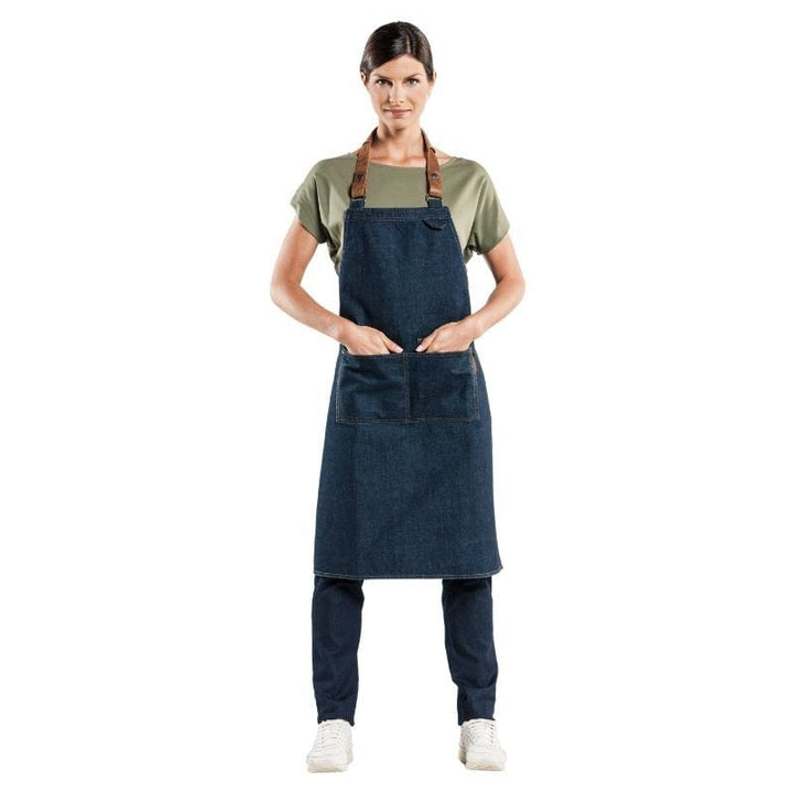 Denim Apron - CHAUD DEVANT -  by Chaud Devant | MANELLI``