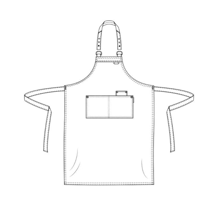 Denim Apron - CHAUD DEVANT -  by Chaud Devant | MANELLI``