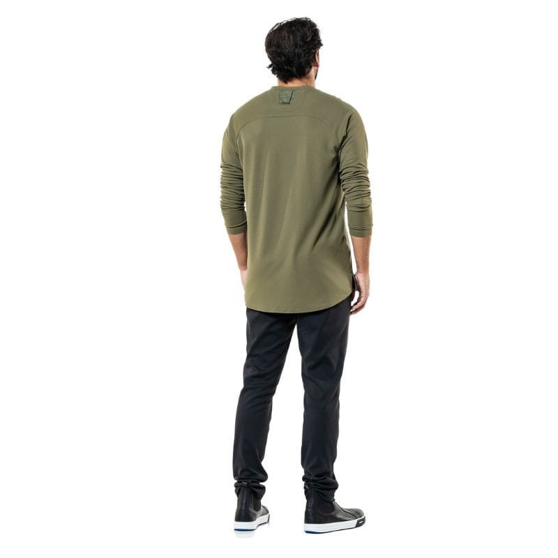 Eco-Responsible Khaki Green Valente UFX T-shirt - CHAUD DEVANT -  by Chaud Devant | MANELLI``