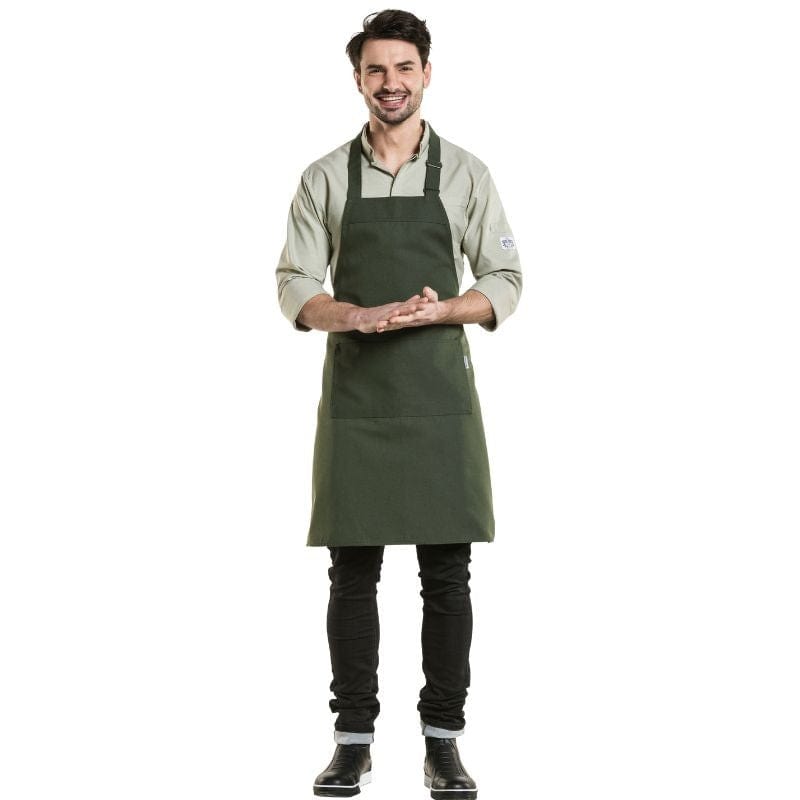 Forest Green Nordic Style Apron - CHAUD DEVANT -  by Chaud Devant | MANELLI``