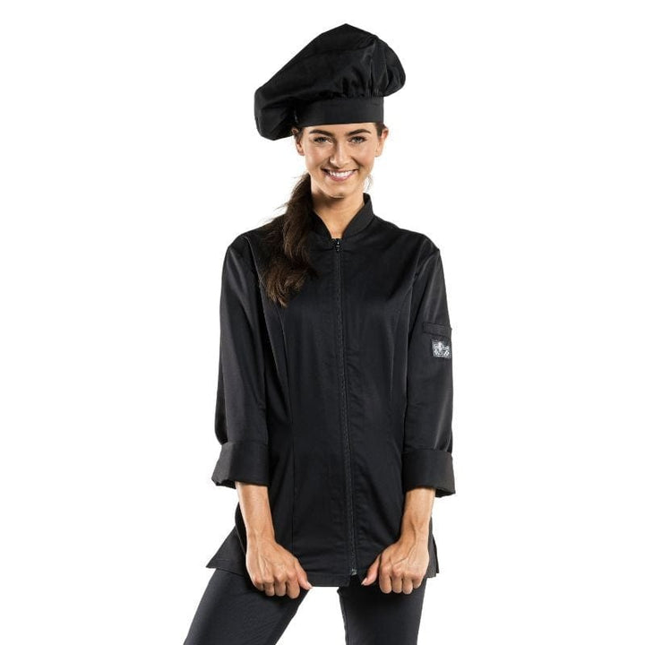 Lady Monza Black Kitchen Coat - CHAUD DEVANT -  by Chaud Devant | MANELLI``