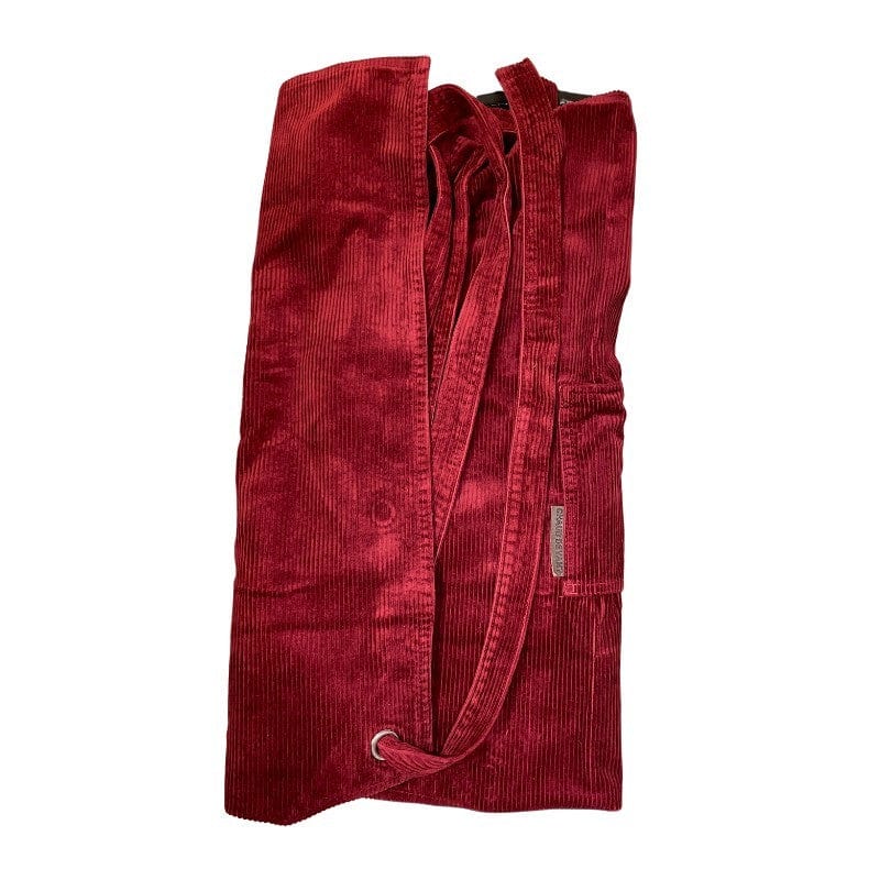 Red Velvet Service Apron - CHAUD DEVANT -  by Chaud Devant | MANELLI``