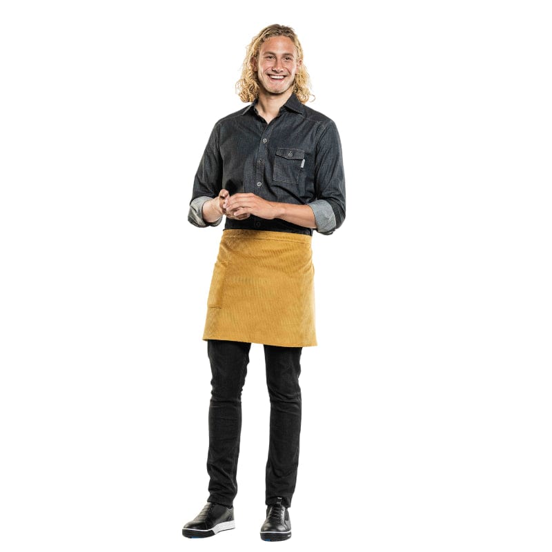 Short Velvet Kitchen Apron - CHAUD DEVANT -  by Chaud Devant | MANELLI``