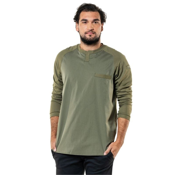 Eco-Responsible Khaki Green Valente UFX T-shirt - CHAUD DEVANT -  by Chaud Devant | MANELLI``