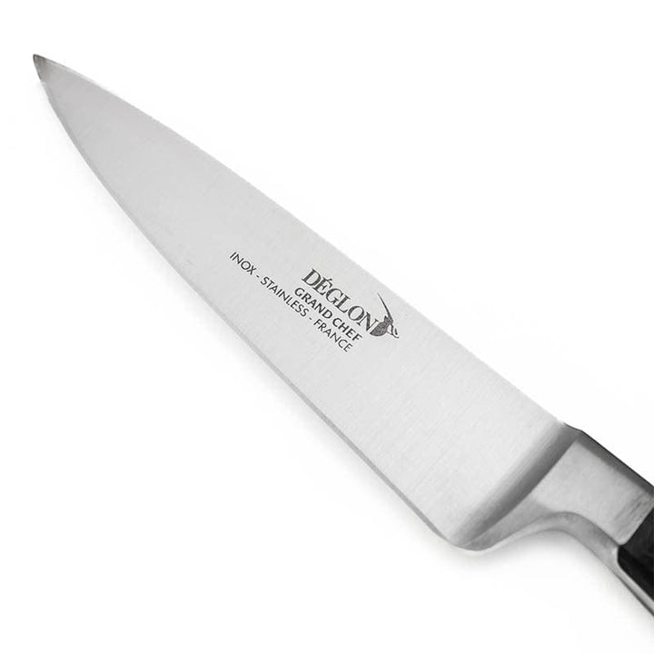 Office Kitchen Knife Grand Chef 3.94 inch Pressed Wood Rivet - Deglon - chef Knives by Deglon | MANELLI``