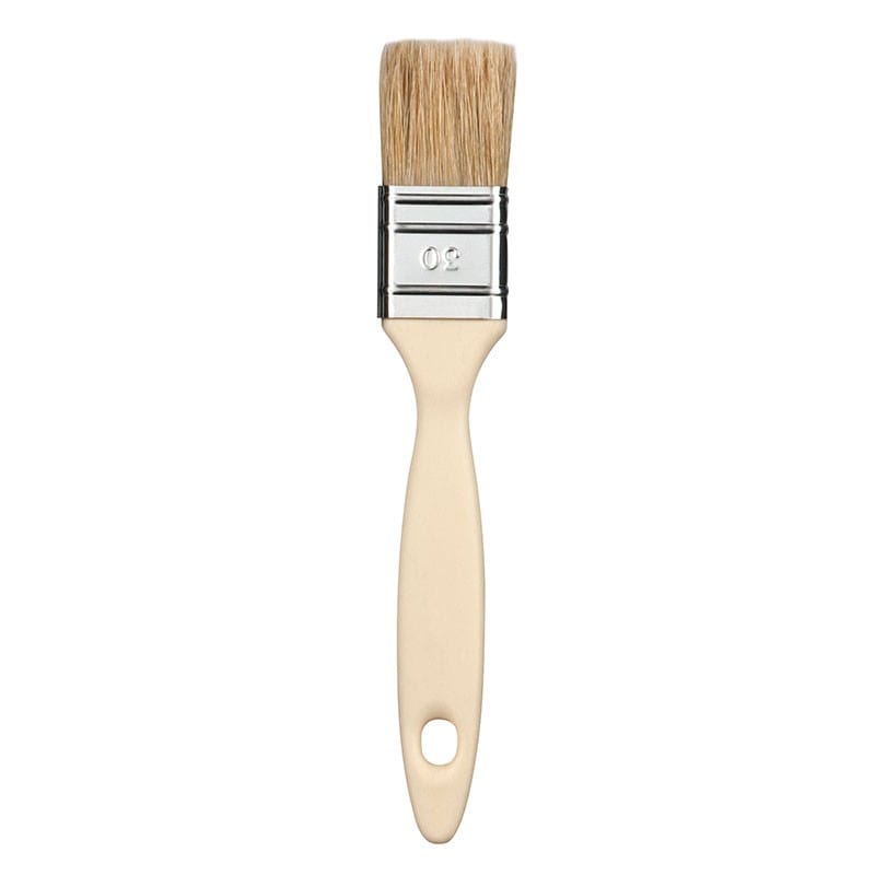 Ivory Polypropylene White Pastry Brush 1.18 inch - DEGLON -  by Deglon | MANELLI``