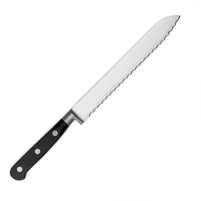 Bread Knife 7.87 inch Notched POM Handle - Deglon -  by Deglon | MANELLI``