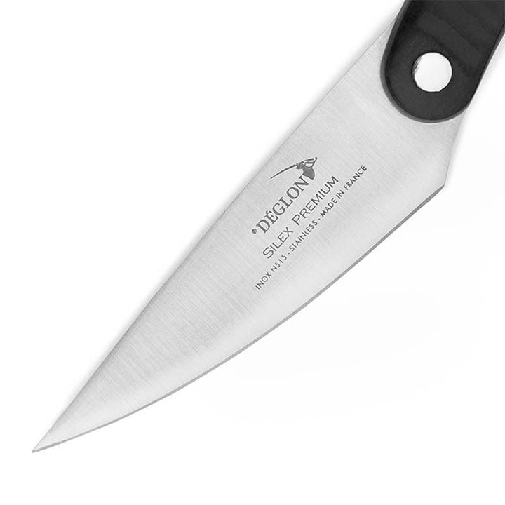 Premium Paring Knife 3.54 inch Pressed Wood Handle - Deglon -  by Deglon | MANELLI``