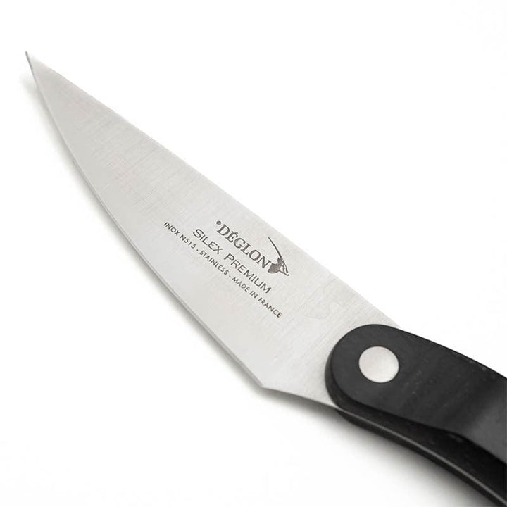 Premium Paring Knife 3.54 inch Pressed Wood Handle - Deglon -  by Deglon | MANELLI``