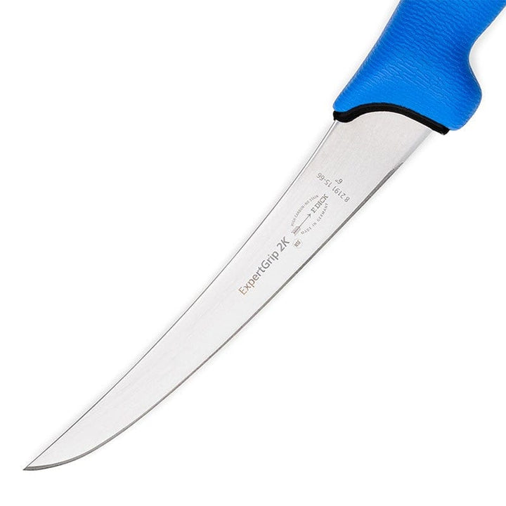 Bent Blade 5.91 inch Expertgrip Deboning Knife Blue - DICK -  by Dick | MANELLI``