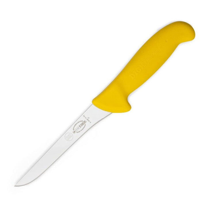 Boning Knife with Narrow Blade Ergogrip Yellow 5.91 inch - DICK -  by Dick | MANELLI``