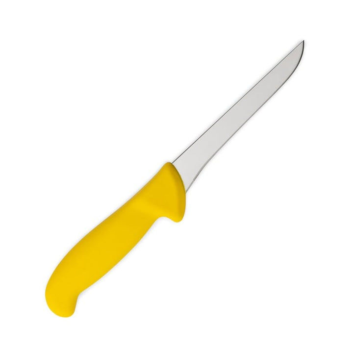 Boning Knife with Narrow Blade Ergogrip Yellow 5.91 inch - DICK -  by Dick | MANELLI``