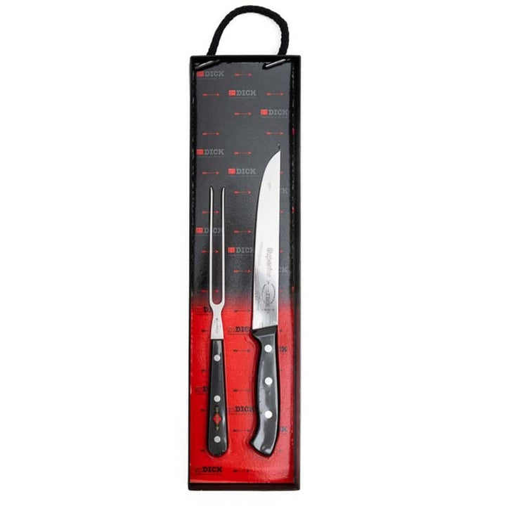 Stainless Steel Carving Set with Slicing Knife and Carving Fork - DICK -  by Dick | MANELLI``