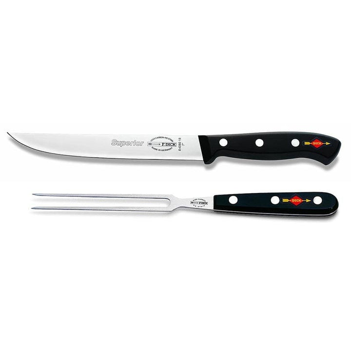 Stainless Steel Carving Set with Slicing Knife and Carving Fork - DICK -  by Dick | MANELLI``