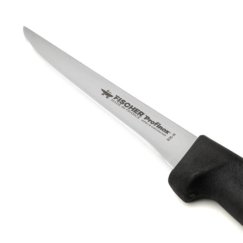 Black Curved Boning Knife 5.12 inch - FISCHER -  by Fischer Bargoin | MANELLI``