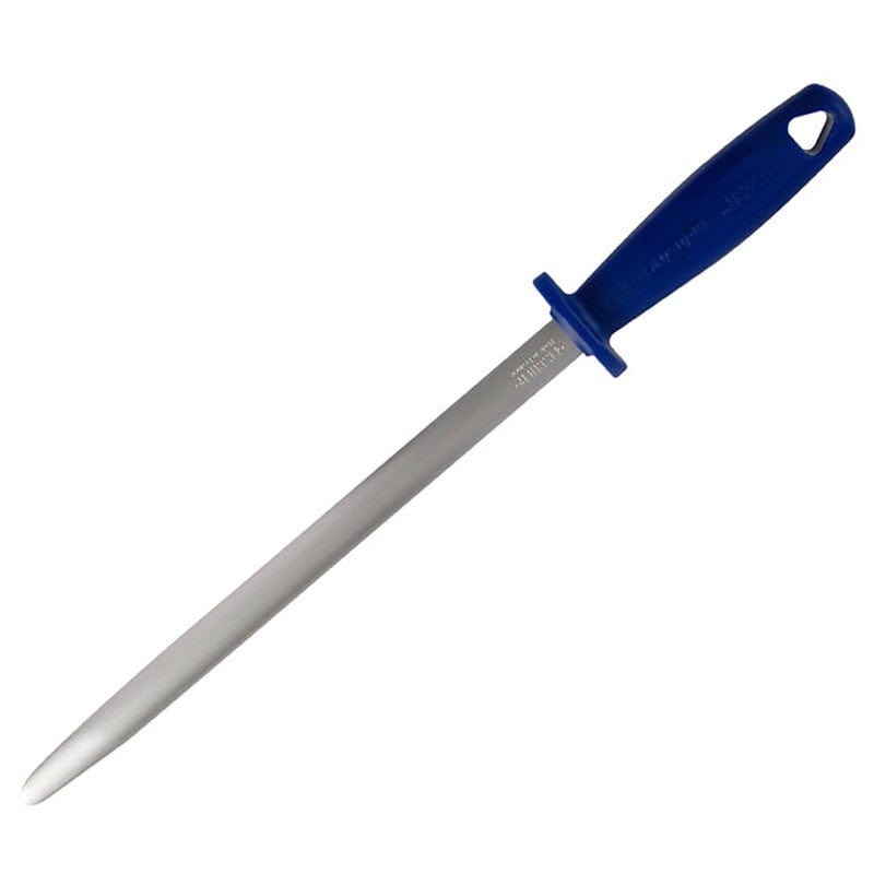 Blue Oval Rod Sharpening Steel 11.81 inch - FISCHER -  by Fischer Bargoin | MANELLI``