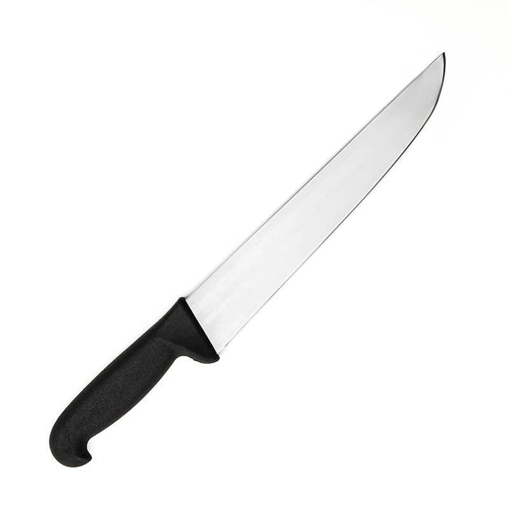 Butcher Knife 11.02 inch with Black Handle - FISCHER -  by Fischer Bargoin | MANELLI``