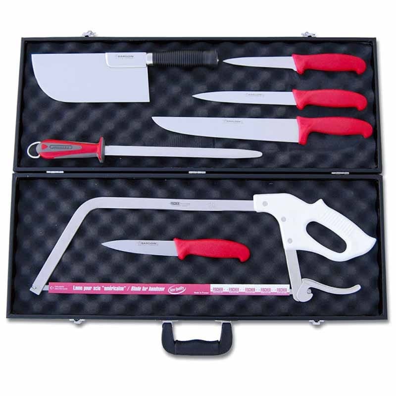 Butcher's 7-Piece Case Made in France - FISCHER -  by Fischer Bargoin | MANELLI``