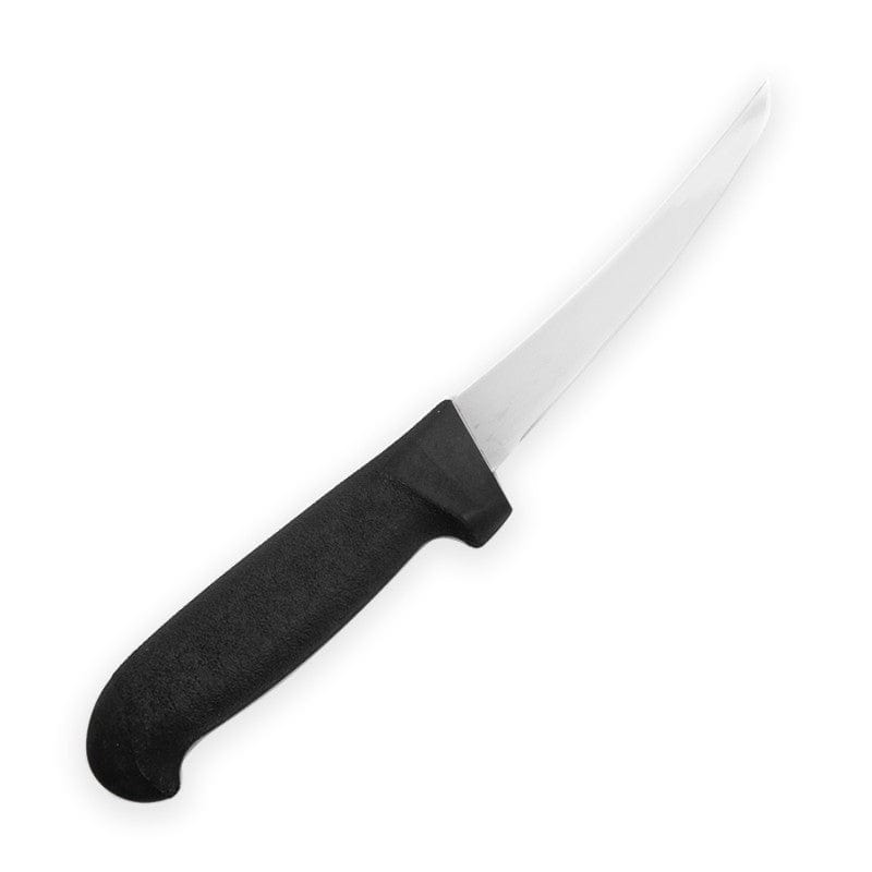 Curved Blade Boning Knife 5.91 inch Black - FISCHER -  by Fischer Bargoin | MANELLI``