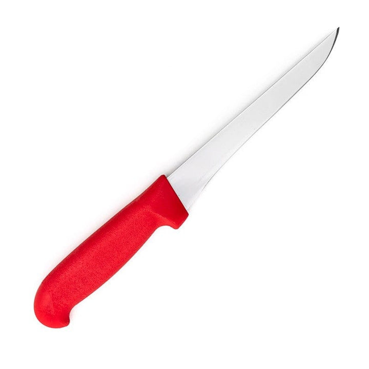 PROFINOX Straight Blade Boning Knife 6.69 inch Red - FISCHER -  by Fischer Bargoin | MANELLI``