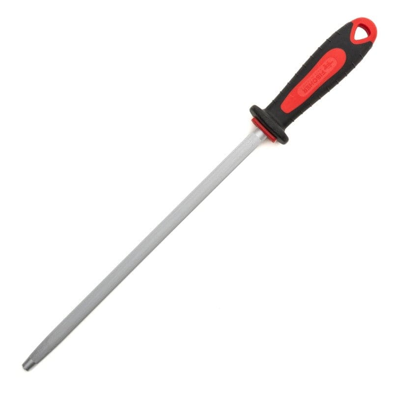 Round Sharpening Steel 11.81 inch with Dual-material Handle - FISCHER -  by Fischer Bargoin | MANELLI``