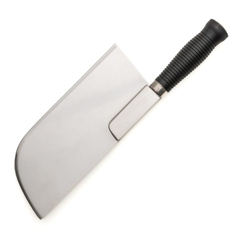 Stainless Steel Reinforced Butcher's Blade 11.02 inch Black Handle - FISCHER -  by Fischer Bargoin | MANELLI``