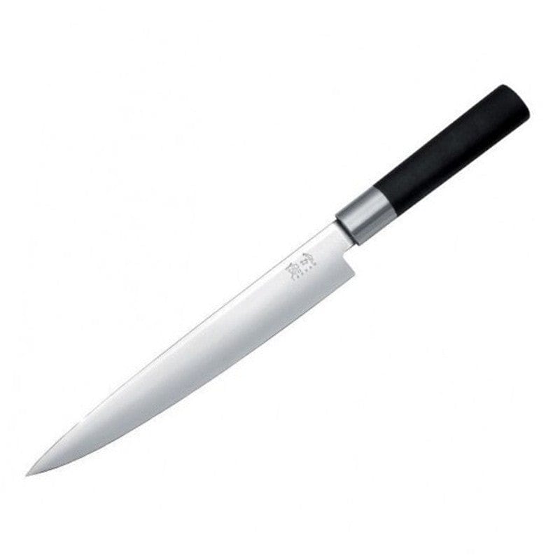 Japanese Slicing Knife 9.06 inch WASABI BLACK - KAI -  by Kai | MANELLI``