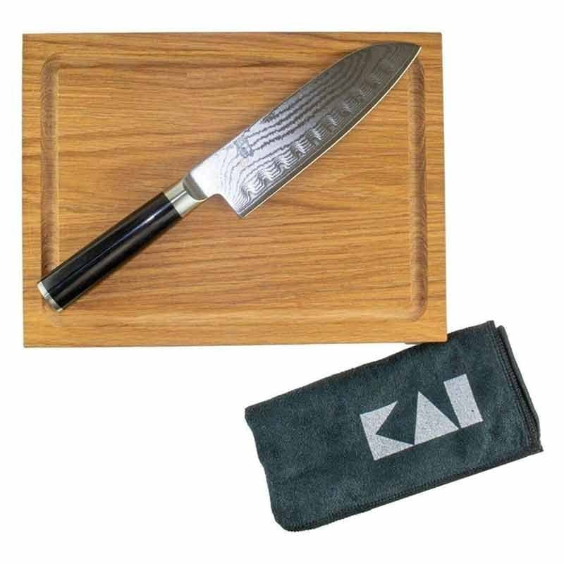 Santoku Knife with Hollow Edge 7.09 inch - KAI -  by Kai | MANELLI``