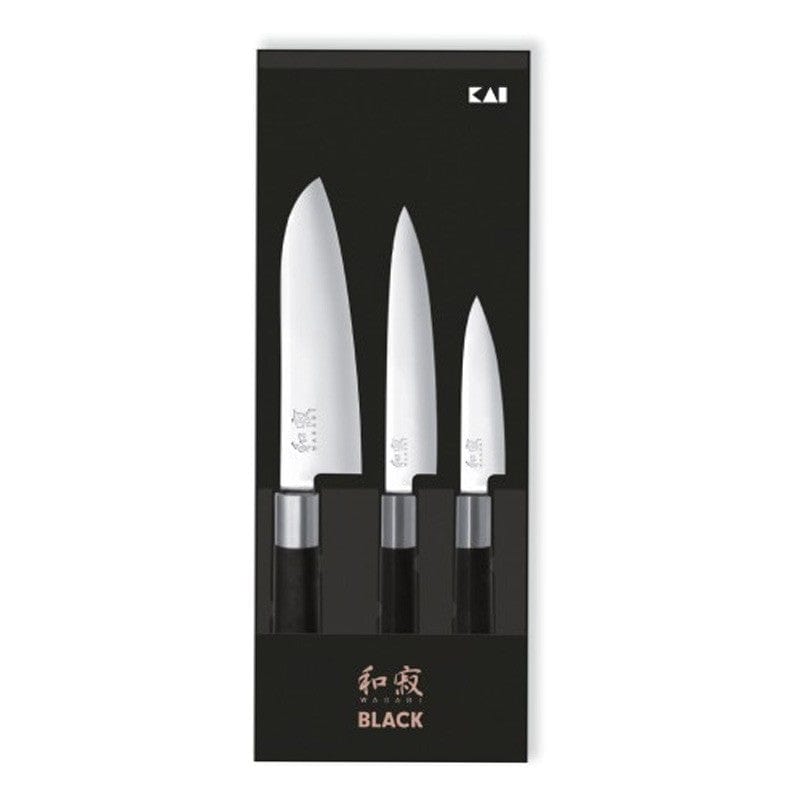 Set of 3 Japanese Knives 10.63 inch - KAI -  by Kai | MANELLI``