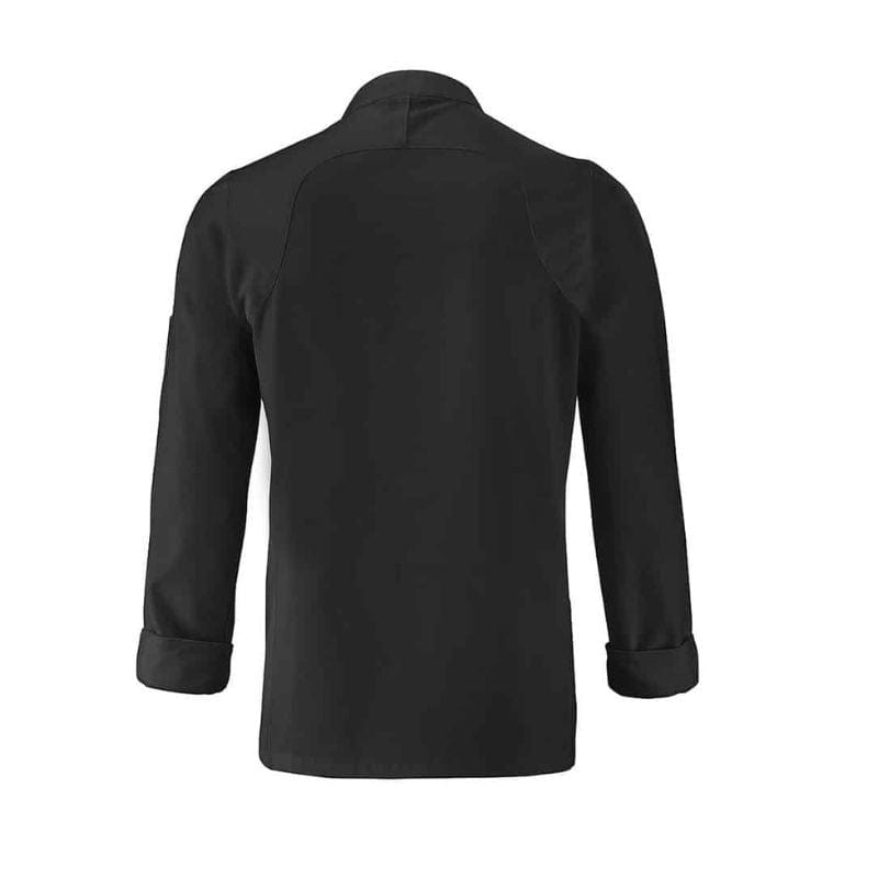 Basil Long Sleeve Men's Black Kitchen Coat - LAFONT -  by Lafont - Cuisine | MANELLI``