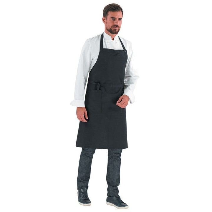 Galanga Black Bib Kitchen Apron - LAFONT CUISINE -  by Lafont - Cuisine | MANELLI``