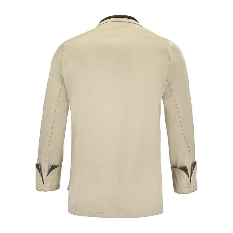 Men's Long Sleeve Beige Kitchen Coat Mint  - LAFONT -  by Lafont - Cuisine | MANELLI``