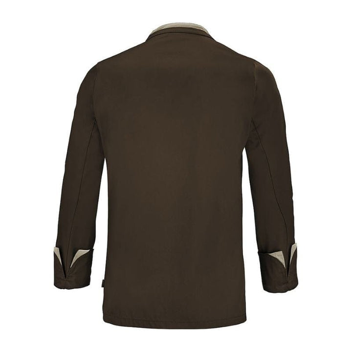 Men's Long Sleeve Brown Kitchen Coat  Mint - LAFONT -  by Lafont - Cuisine | MANELLI``