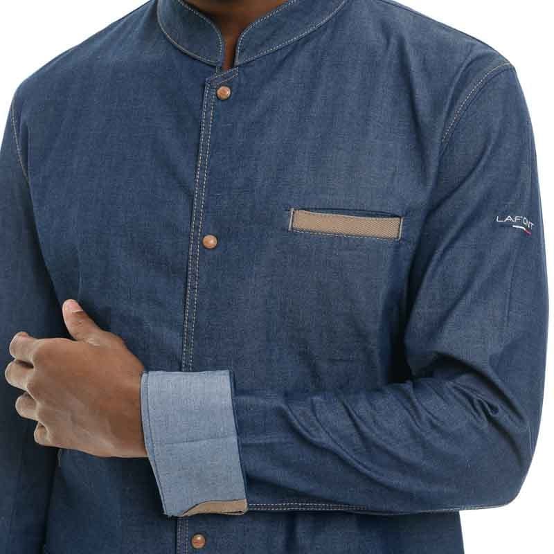 Men's Long Sleeve Jean Chef Coat - LAFONT -  by Lafont - Cuisine | MANELLI``