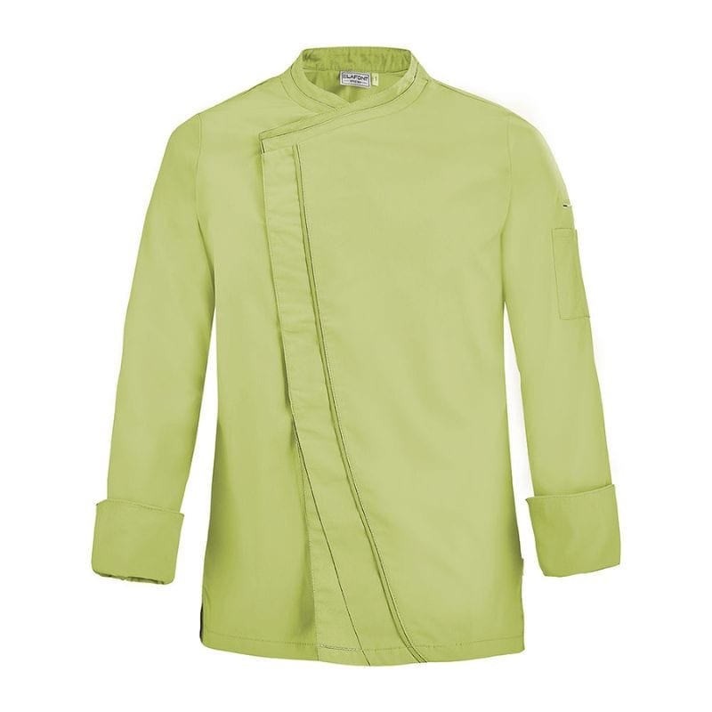 Men's Long Sleeve Lime Chef Coat  Mint - LAFONT -  by Lafont - Cuisine | MANELLI``