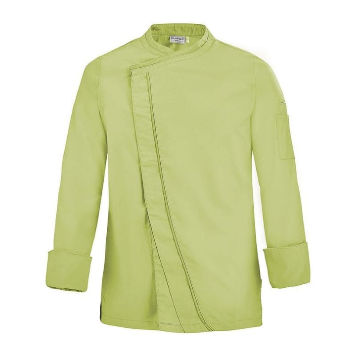 Men's Long Sleeve Lime Chef Coat  Mint - LAFONT -  by Lafont - Cuisine | MANELLI``