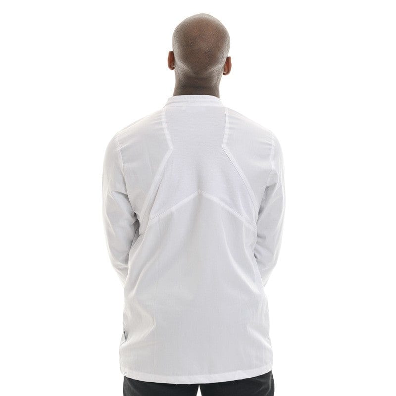 Men's White Double-collar Kitchen Coat Lemongrass - LAFONT -  by Lafont - Cuisine | MANELLI``