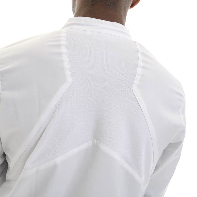 Men's White Double-collar Kitchen Coat Lemongrass - LAFONT -  by Lafont - Cuisine | MANELLI``