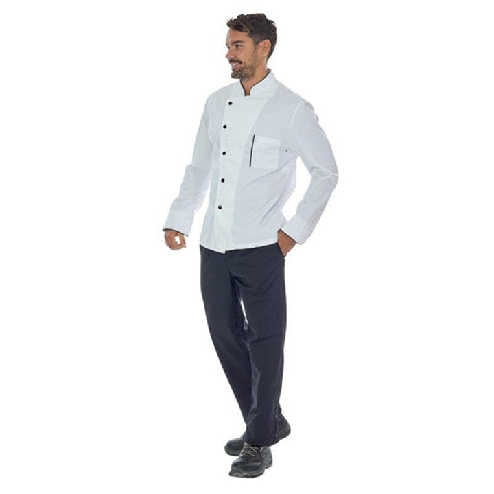 Mixed Black Licorice Kitchen Trousers - LAFONT -  by Lafont - Cuisine | MANELLI``