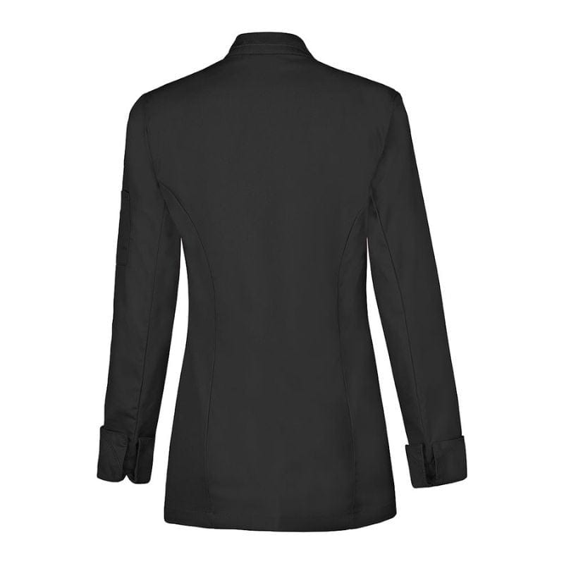 Saffron Women's Kitchen Coat Long Sleeve Black - LAFONT -  by Lafont - Cuisine | MANELLI``