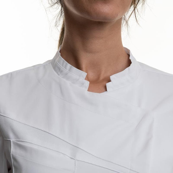 Nutmeg White Double Collar Kitchen Coat - Women - LAFONT -  by Lafont - Cuisine | MANELLI``