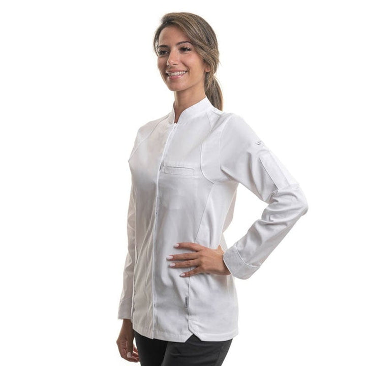 White Women Kitchen Coat - LAFONT -  by Lafont - Cuisine | MANELLI``